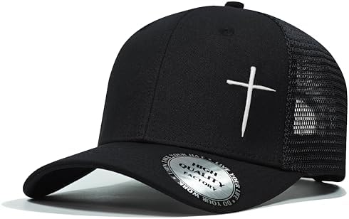 Christian Hats for Men Women,Jesus Cross Hat Christian Religious Gifts