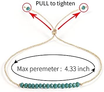 Elegance 11 designs Natural Crystal Friendship Bracelet Best Friend
