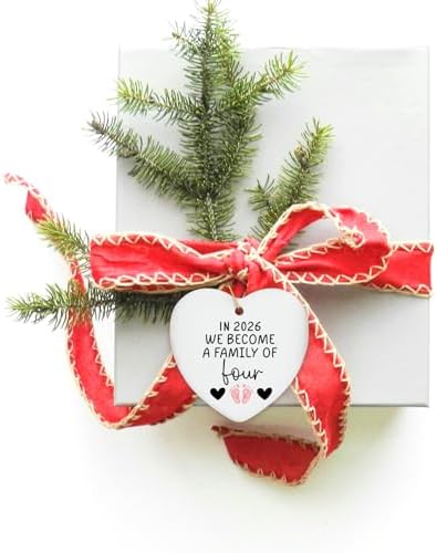 First Time Dad Mom Gifts in 2026 We Become a Family of Four Christmas