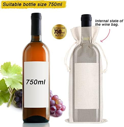 A Toast For the Host Wine Bag, Housewarming, Party Decor, Bridal