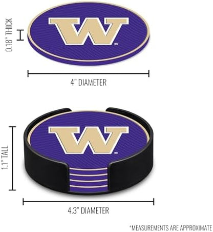 Rico Industries NCAA 4pack Coaster Set - Classic Favorites