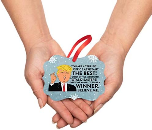 Andaz Press President Donald Trump Fancy Frame Keepsake Christmas
