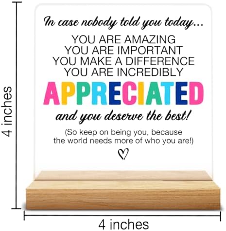 Thank You Appreciation Gifts for Colleague Coworker Boss Teacher