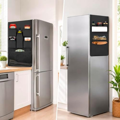Mini Fridge Organizer Dorm Essentials - Over the Fridge Caddy