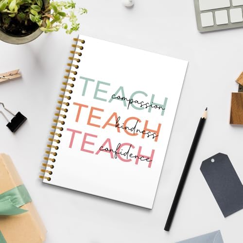 Teacher Notebook Journal, Teacher Gifts for Women, Teacher