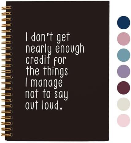 OXW Funny Office Work Gifts, Funny Notebook Journal for Coworkers