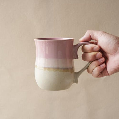 Bosmarlin Large Ceramic Coffee Mug, 20 Oz, Big Tea Cup for Office and