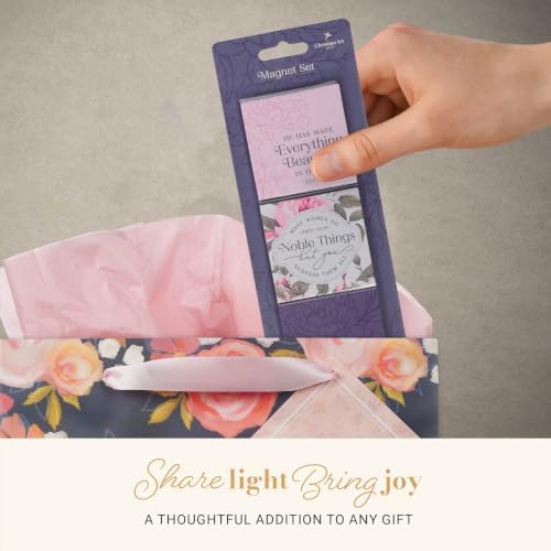 Christian Art Gifts Decorative Refrigerator Magnet Set for Women