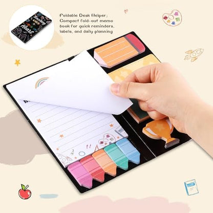 BESARME Teacher Sticky Notes Set with 2 Pens Teacher Supplies
