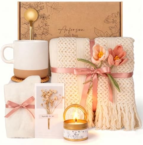 Gift Baskets for Women, Birthday Gifts for Women, Self Care Gift
