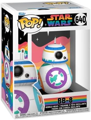 Funko POP! Star Wars: Pride 2023- BB-8 - Collectable Vinyl Figure