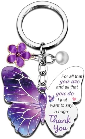 Ikacvb Purple Gifts For Women Friend Thank You Gifts Butterfly