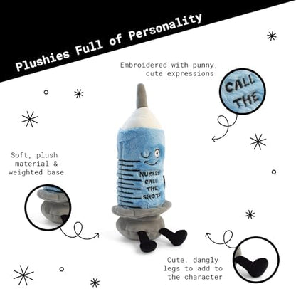 Punchkins Needle Plushie - Nurses Call The Shots Punny Needle Plush
