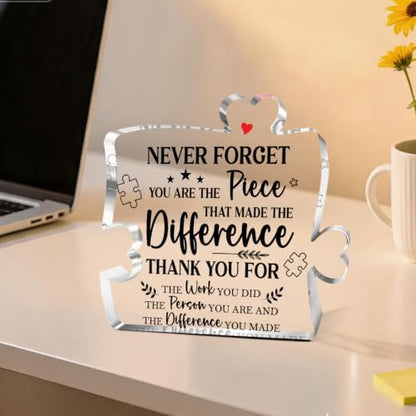 Thank You Gifts for Coworkers Employees Colleagues, Never Forget You