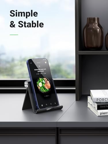 UGREEN Cell Phone Stand for Desk, Fully Foldable&Adjustable Phone