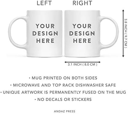 Andaz Press Funny Family 11oz. Coffee Mug Gift, Thank You for Being My