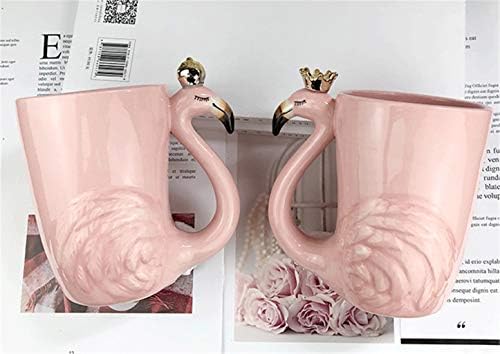 Cute Pink Flamingo Gifts for Women Coffee Mug Unique Ceramic Animal