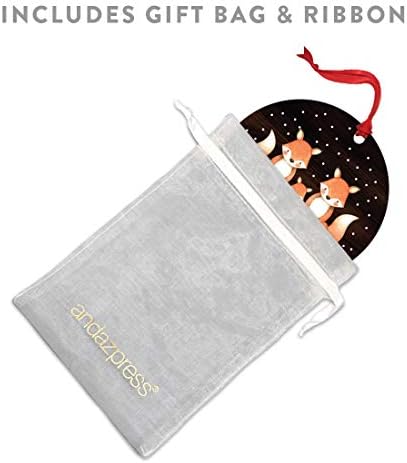Andaz Press Custom Year Gay Couple Family Metal Christmas Ornament