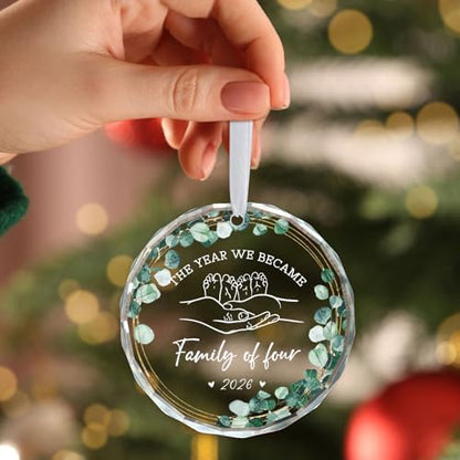 New Parents Gifts for Couples The Year We Became Family of Four 2026