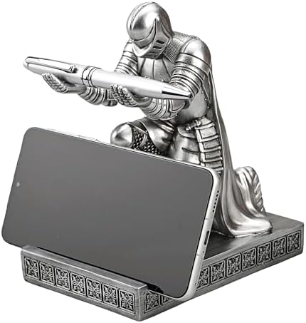 Windbreaker Soldier Knight Pen Holder Personalized Desk Accessory