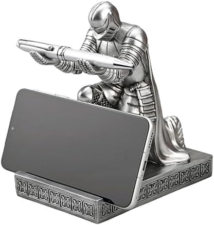Windbreaker Soldier Knight Pen Holder Personalized Desk Accessory