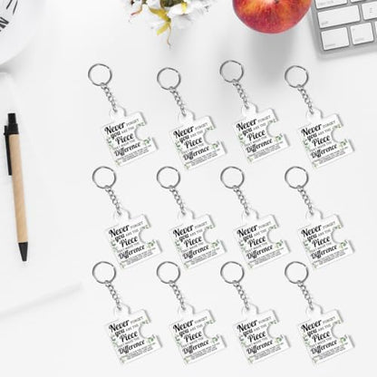 Team Appreciation Gifts Bulk Thank You Keychains for Coworkers
