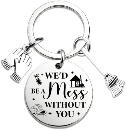 Housekeeping Appreciation Week Gifts Janitor Keyring Gifts For