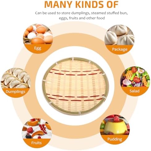 Woven Basket for Flowers and Cooked Food Table Decor