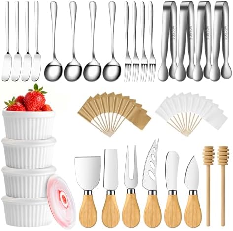 Charcuterie Boards Accessories Bowls Utensils, Cheese Knife Set Mini