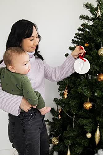 Pearhead Babyprints Ornament, Baby's First Christmas Holiday Keepsake