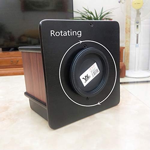 Revolving Remote control caddy,Wooden pen holder for desk office
