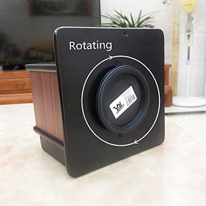 Revolving Remote control caddy,Wooden pen holder for desk office