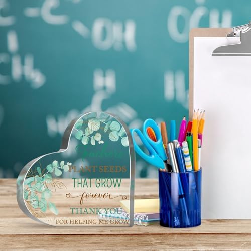 Teacher Office Desk Decoration Signs, Teacher Appreciation Gifts for