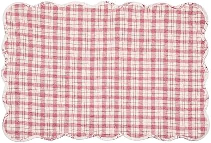 Cardinal & Winter Branches Vintage 100% Cotton Set of 6 Placemats 13"