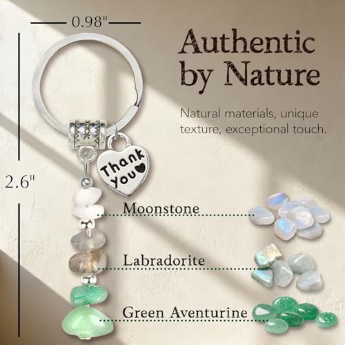 Never Forget the Difference You Make, Crystal Keychain Thank You Gift