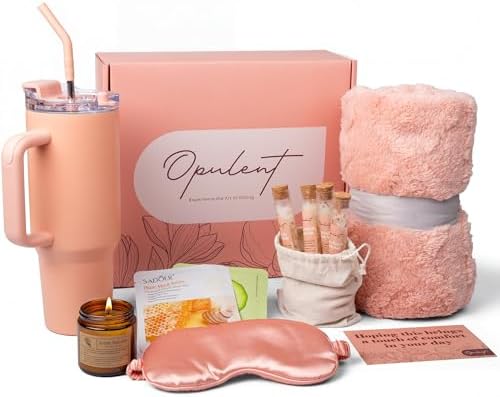 Opulent Self Care Spa Gift Box for Women - Thoughtful Get Well Gift