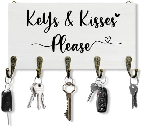 Couple Cute Key Holder for Wall 10"x5.12"