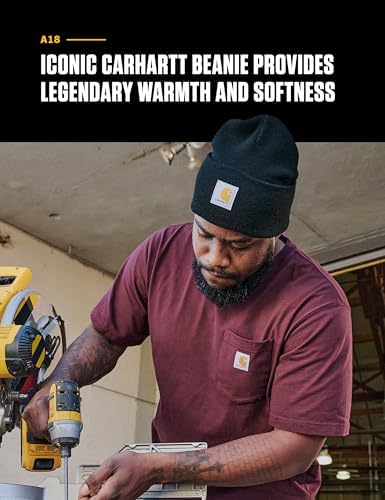 Carhartt Men's Iconic A18 Watch Cap Beanie