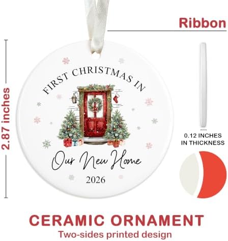 House Warming Gifts New Home - New Home Ornament 2026 for Couple