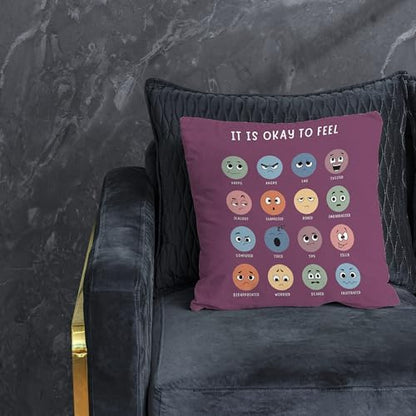Nogrit Counseling Office Must Haves Pillow Cover, Calming Corner