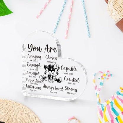 Cute Mouse Gifts for Women, Mouse Desk Decor Gift for Women Boy