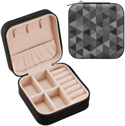 Travel Jewelry Case Box Small Mini Jewelry Organizer Display Storage