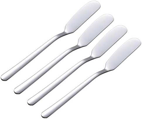 VANRA Cheese Spreader Knife Set 4-Piece Stainless Steel Butter Knife