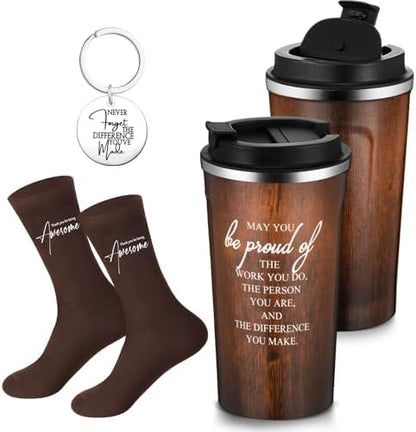 Roshtia 3 Sets Thank You Gift for Men Employee Appreciation Gift Set