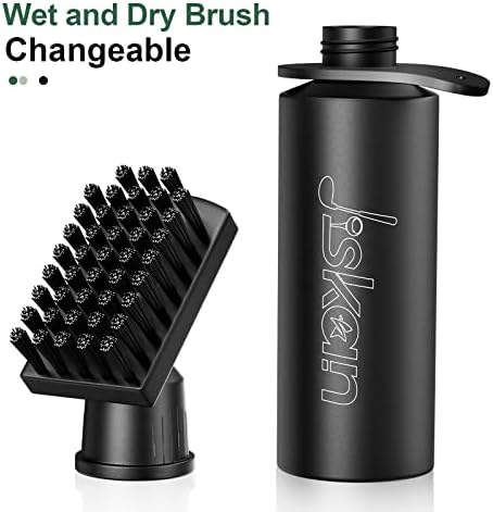 Jiskan Pro Golf Club Brush Cleaner with Retainer Clip and Squeeze