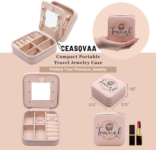 Travel Gifts for Women Jewelry Box, Best gifts for International