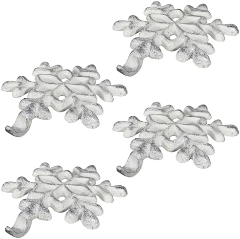Lulu Decor, Cast Iron Christmas Snowflake Stocking Holder