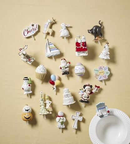 Lenox Christmas Tree Popper Charm Figurine