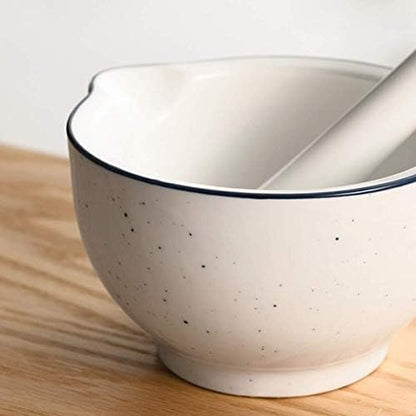 Mortar Pestle Set Pestle and Mortar Set Ceramics Pestle & Mortar Set