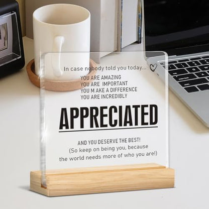 Appreciation Gifts for Employee Coworker, Thank You Gifts for Women